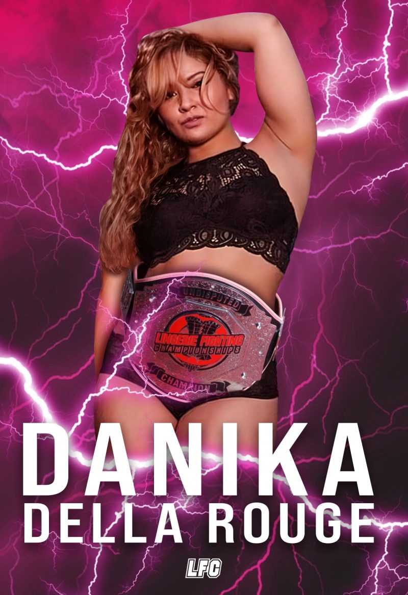 Danika Dani Della Rouge Retires Lingerie Fighting Championships